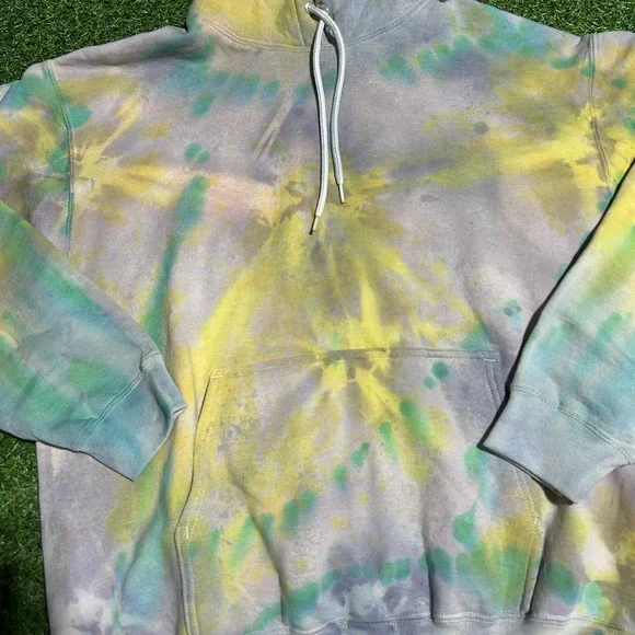 Men’s Custom 1of1 Dyed Hoodie Sweatshirt - Picture 2 of 7